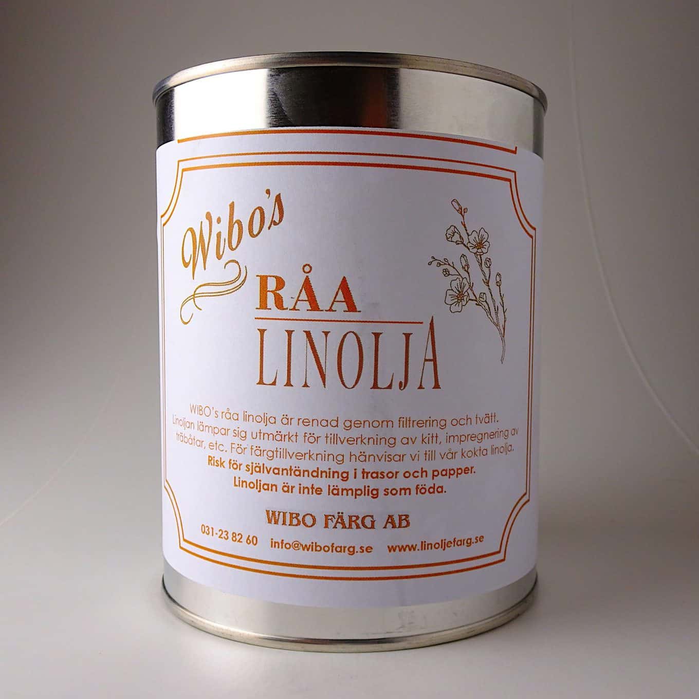 Rå Linolje, Standard Kvalitet - Sekel