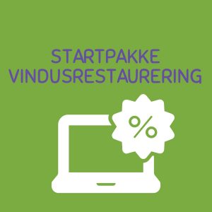 Startpakke Vindusrestaurering